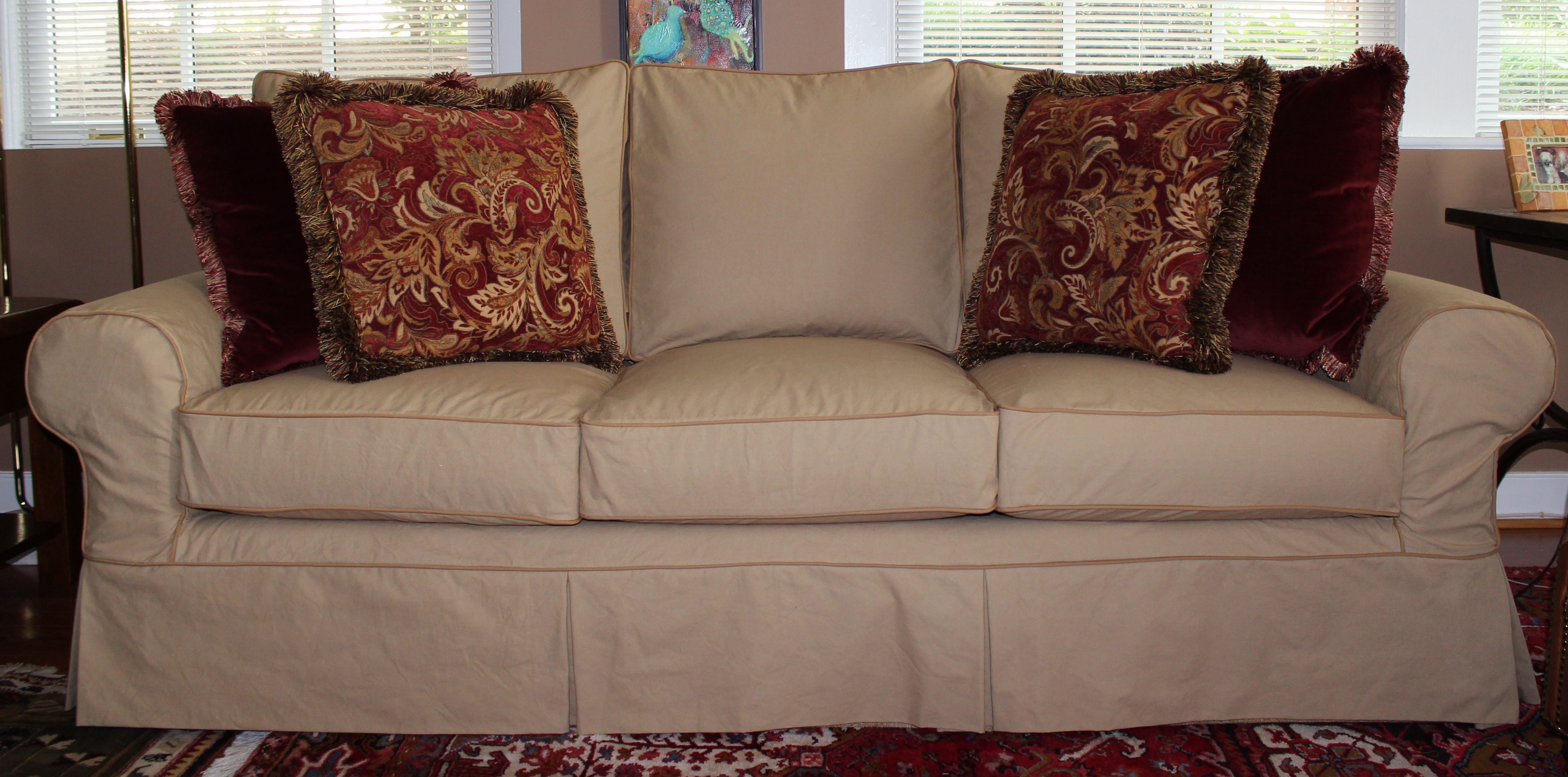 slipcover couch - U Design For The Home