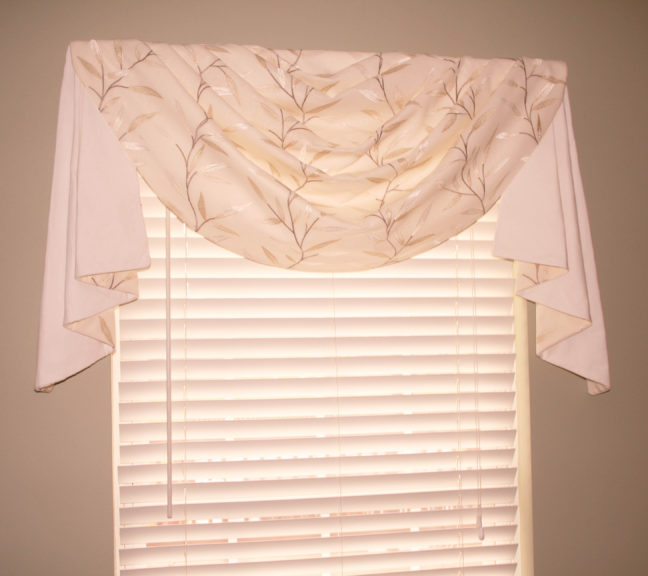 valance swags jabots window treatments U Design For The Home